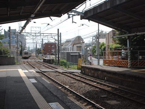 戸越公園駅ホーム拡張工事 2012年7月 - Chokopy's Train-Page